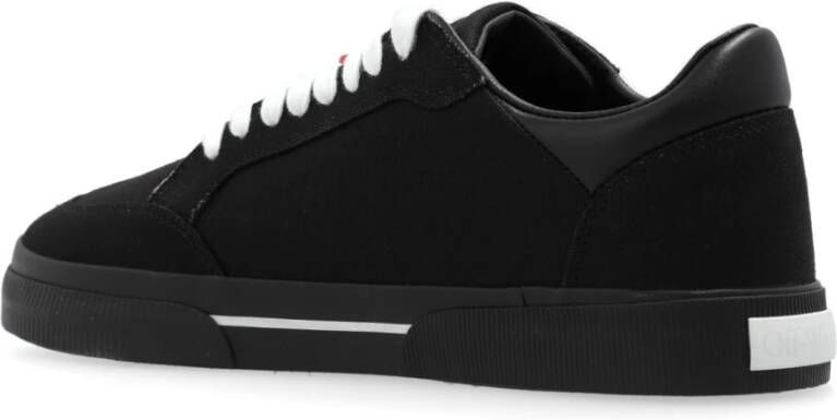 Off White Sneakers Nieuwe Vulcanized Black Heren