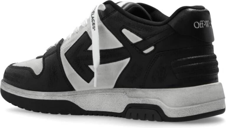 Off White Sneakers Out Of Office Black Heren