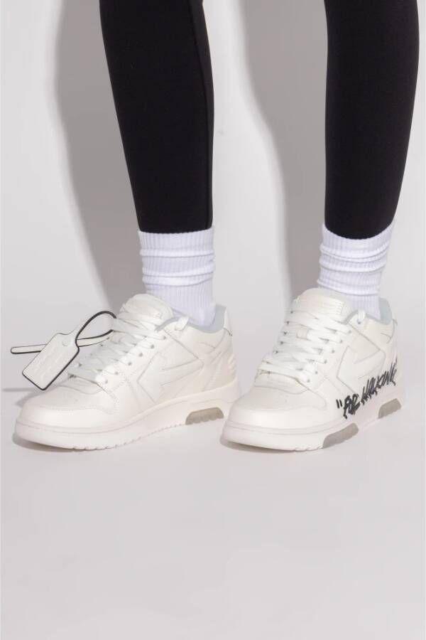 Off White Sneakers Out Of Office White Dames