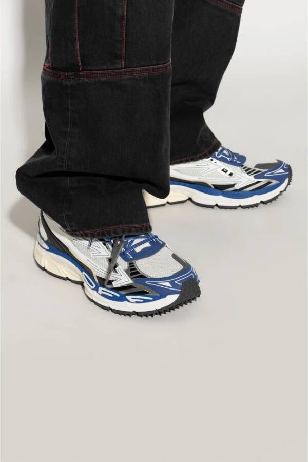 Off White Sneakers Ow Be Right Back Blue Heren