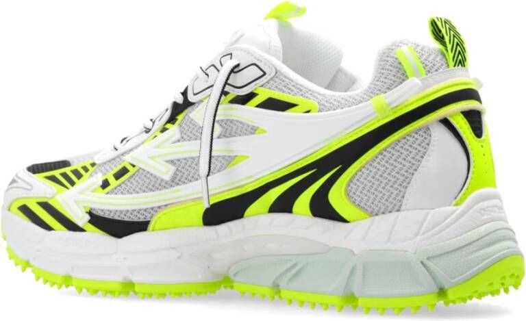 Off White Sneakers Ow Be Right Back Yellow Heren