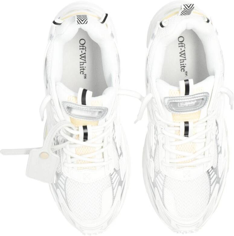 Off White Sneakers Ow Be Right White Dames