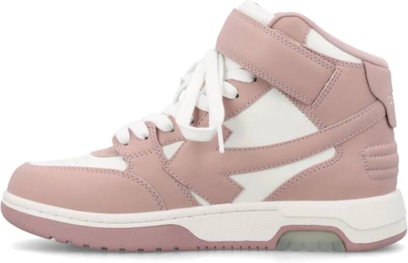 Off White Sneakers Roze Dames