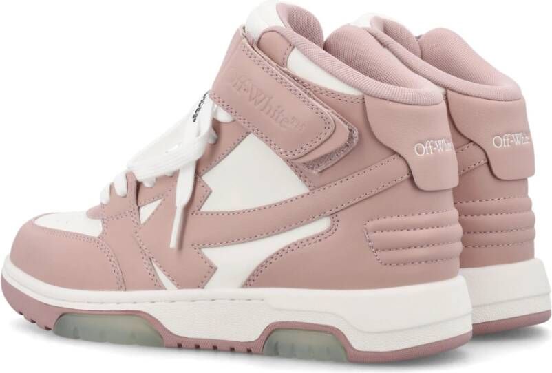 Off White Sneakers Roze Dames