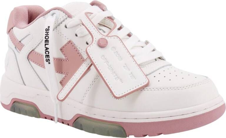 Off White Sneakers Roze Dames