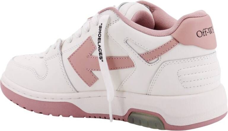 Off White Sneakers Roze Dames