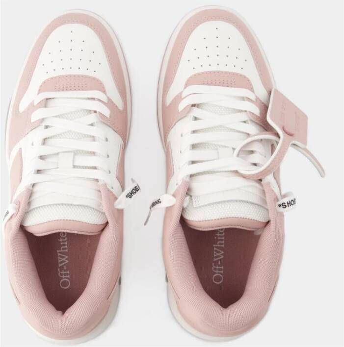 Off White Sneakers Roze Dames