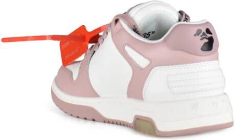 Off White Sneakers Roze Dames