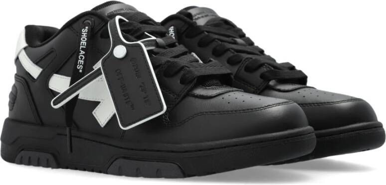 Off White Sneakers Uit Kantoor Black Dames