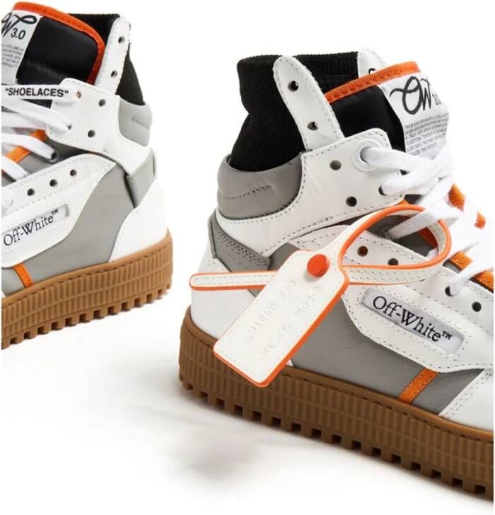 Off White Sneakers White Heren