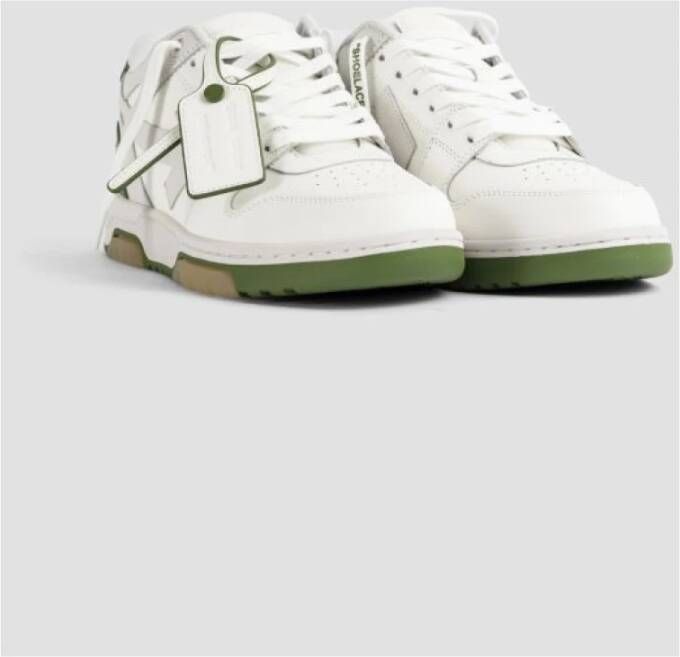 Off White Sneakers White Heren