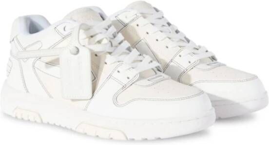 Off White Sneakers White Heren