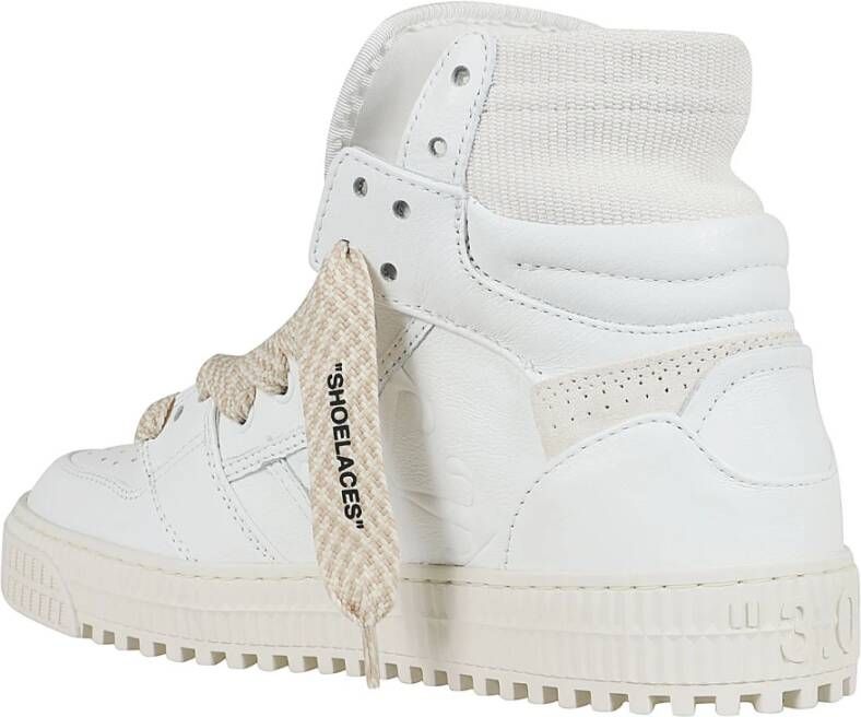 Off White Sneakers White Heren