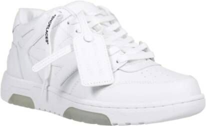 Off White Sneakers Wit Heren