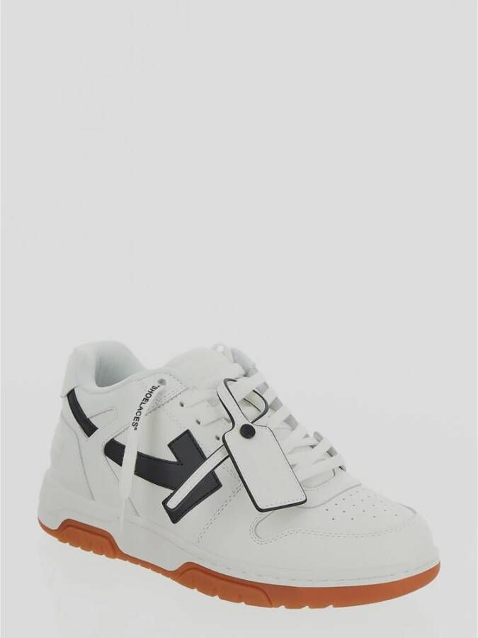 Off White Sneakers Wit Heren