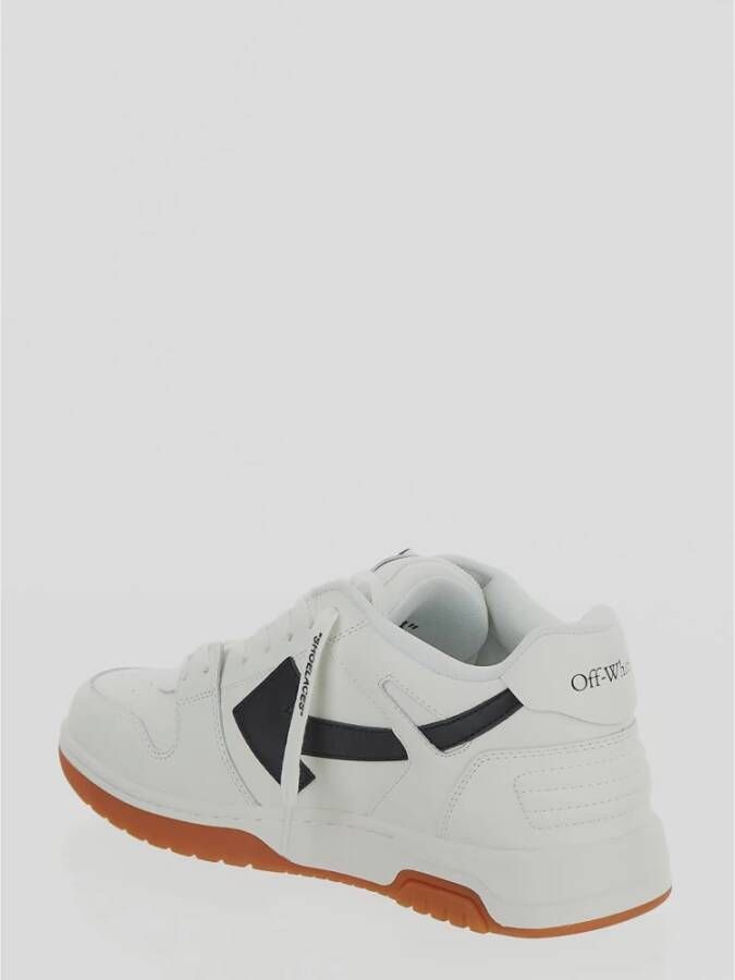 Off White Sneakers Wit Heren