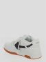 Off-White Out of Office leren sneakers met vlakken Wit - Thumbnail 17