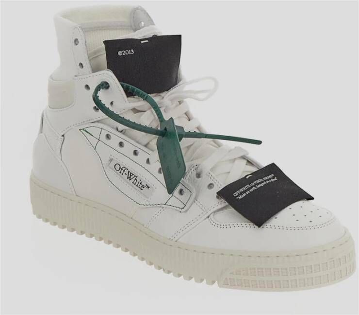 Off White Sneakers Wit Heren