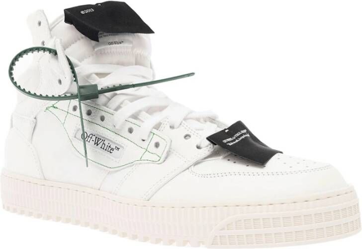 Off White Sneakers Wit Heren