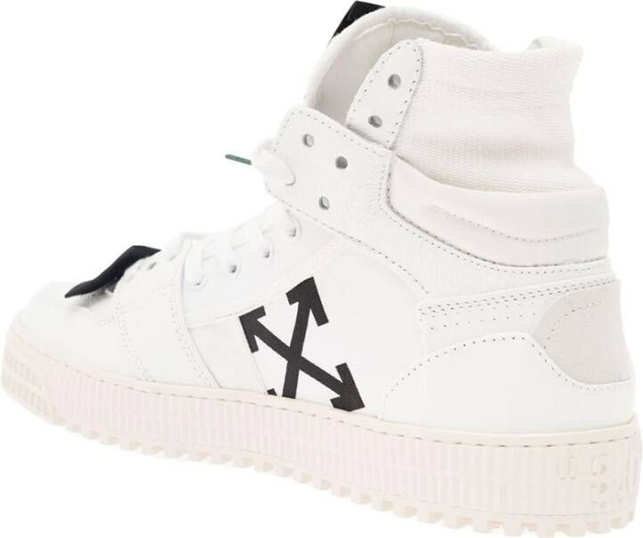 Off White Sneakers Wit Heren