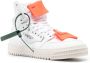 Off White Witte Leren Sneakers met Geperforeerd Detail White - Thumbnail 3