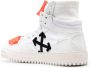 Off White Witte Leren Sneakers met Geperforeerd Detail White - Thumbnail 4