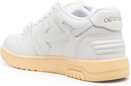 Off White Sneakers Wit Heren