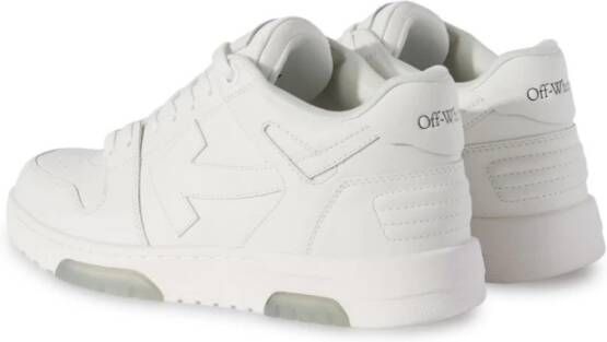 Off White Sneakers Wit Heren