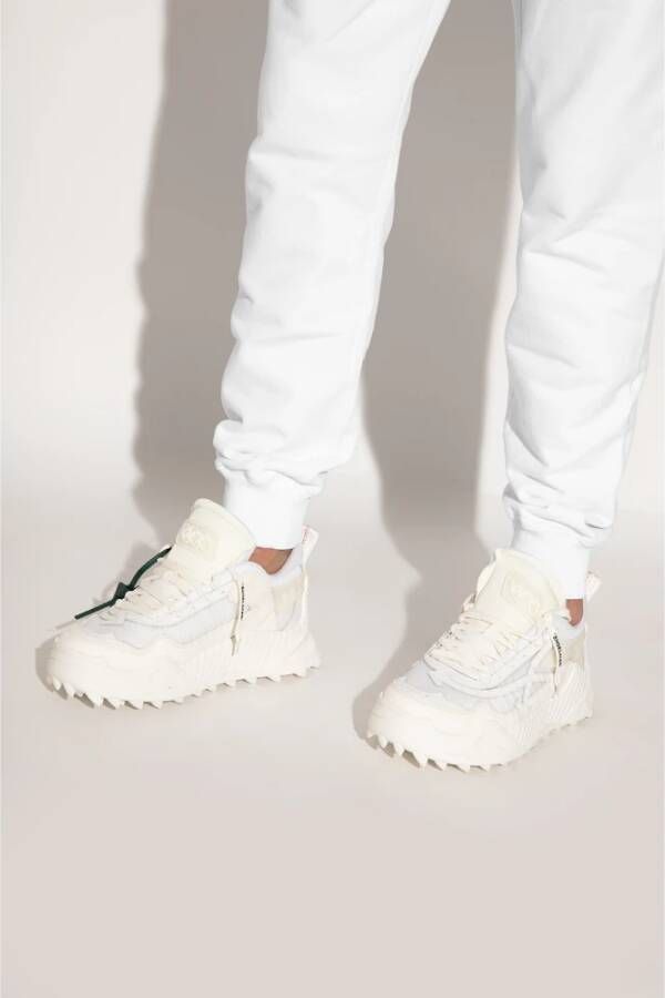 Off White Sneakers Wit Heren