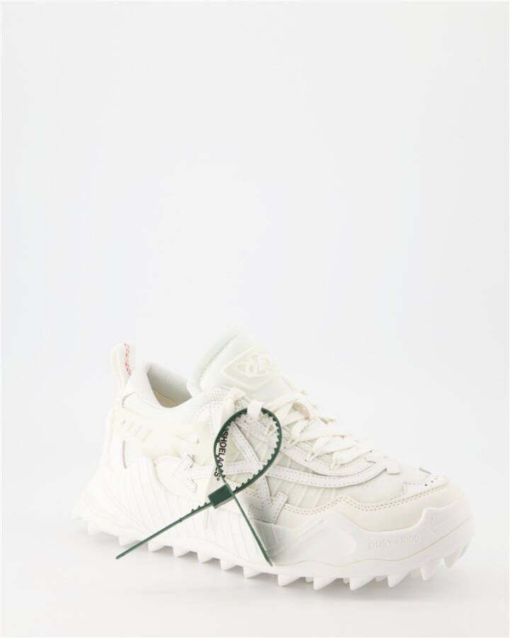 Off White Sneakers Wit Heren