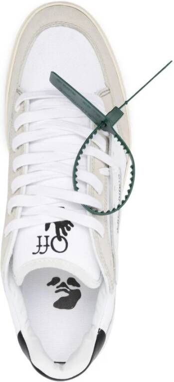 Off White Sneakers Wit Heren