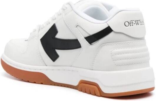 Off White Sneakers Zwart Heren