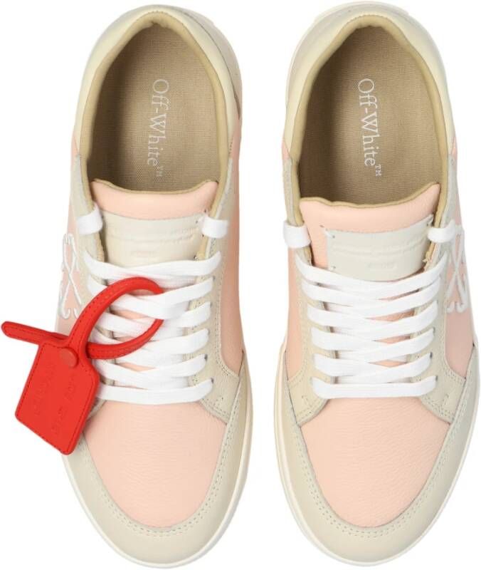 Off White Sport schoenen Nieuw Laag Vulkaniseerd Gray Dames