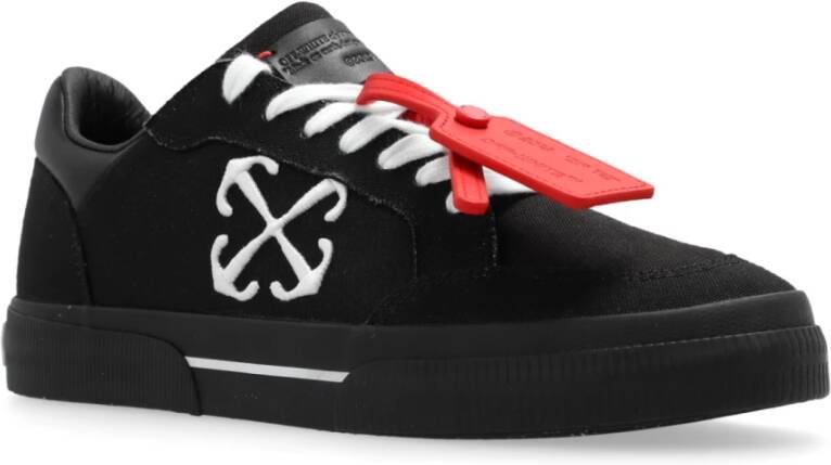 Off White Sportschoenen New Low Vulcanized Black Dames