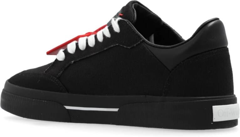 Off White Sportschoenen New Low Vulcanized Black Dames