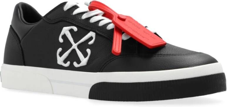 Off White Sportschoenen 'New Low Vulcanized' Black Heren