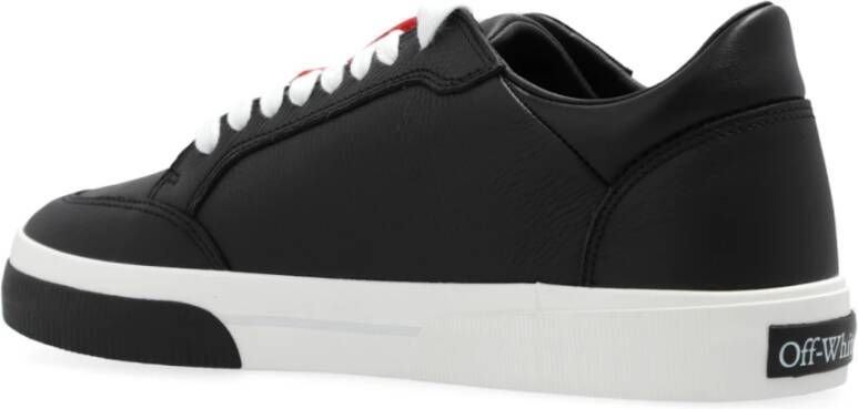 Off White Sportschoenen 'New Low Vulcanized' Black Heren