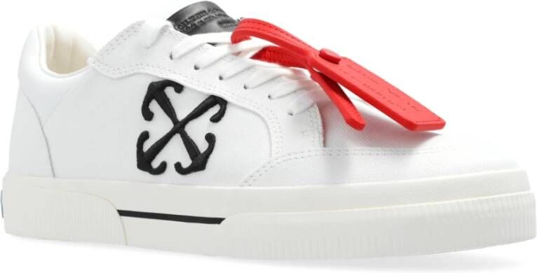 Off White Sportschoenen 'New Low Vulcanized' White Dames