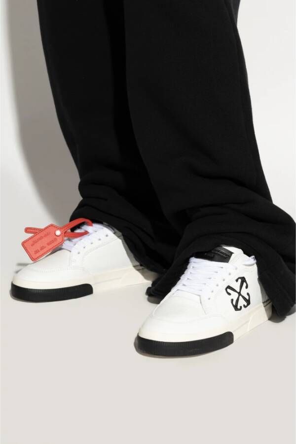 Off White Sportschoenen `New Low Vulcanized` White Dames