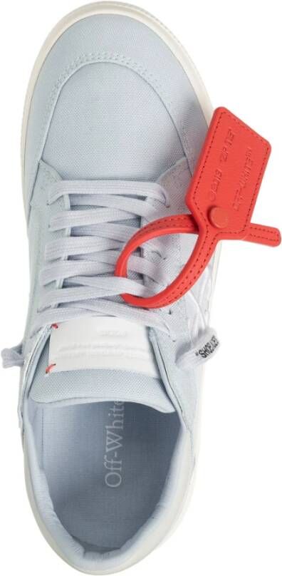 Off White Stijlvolle Lage Sneakers Blue Dames