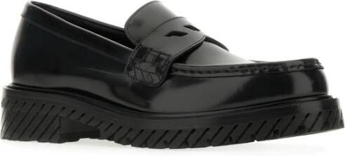 Off White Stijlvolle Loafers voor Heren Black Dames