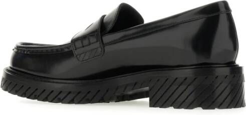 Off White Stijlvolle Loafers voor Heren Black Dames