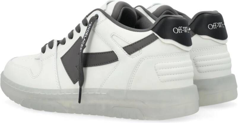 Off White Transparante zool witte sneakers White Heren - Foto 8