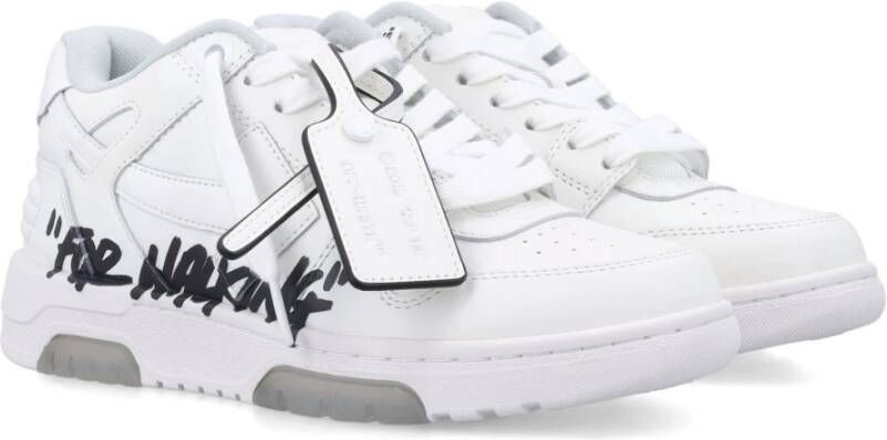 Off White Wandelsneakers met handtekeningquote White Heren