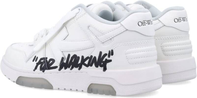 Off White Wandelsneakers met handtekeningquote White Heren