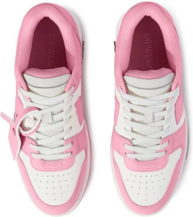 Off White Witte Casual Sneakers Pink Dames