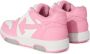 Off White Witte Sneakers voor Vrouwen Pink Dames - Thumbnail 4