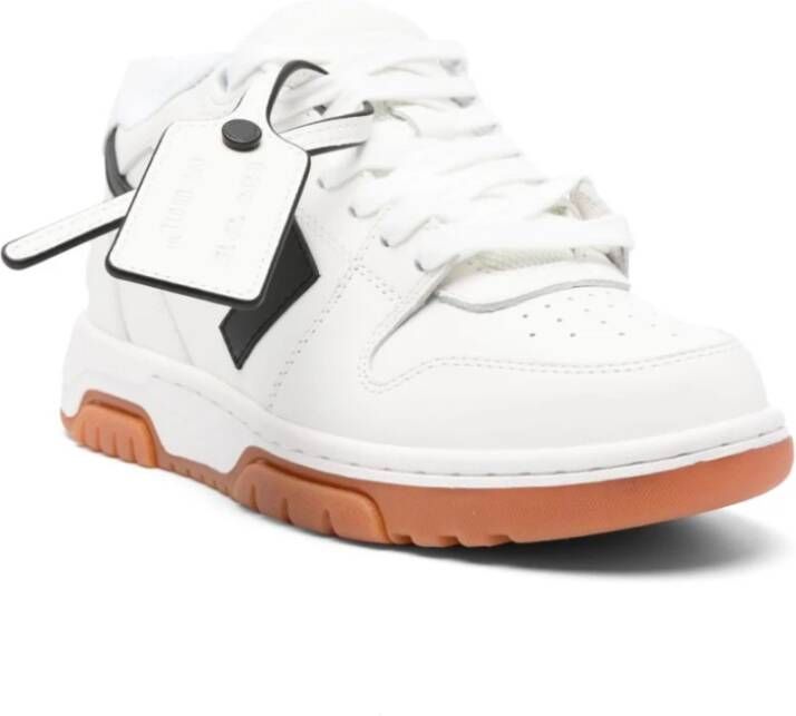 Off White Witte Casual Sneakers White Dames