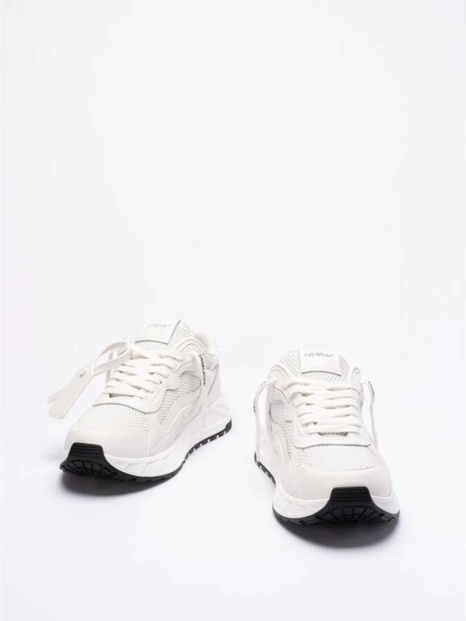 Off White Witte Kick Off Sneakers White Heren