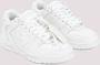 Off White Witte Leren Sneakers Chic Stijl White Dames - Thumbnail 3